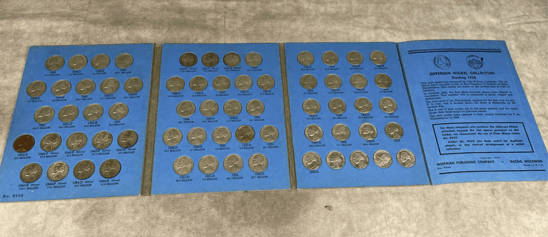 Complete Set Jefferson Nickels 1938-61  Includes 38-D&S, 39-D&S, 50-D and all 11 War Nickels NICE!