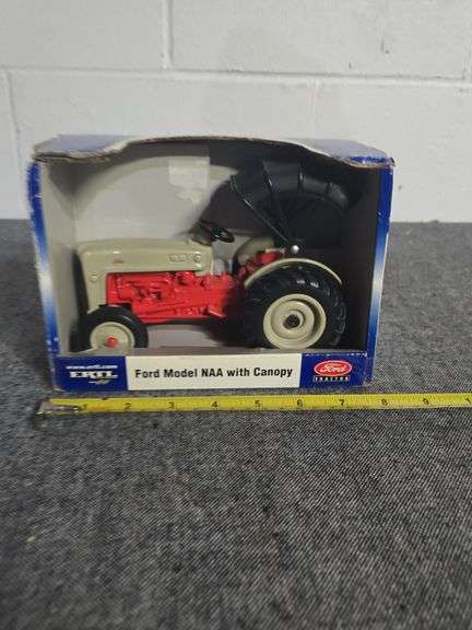 FORD NAA WITH CANOPY TOY TRACTOR IN BOX