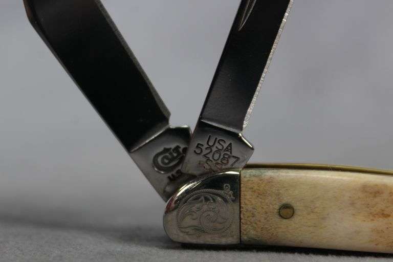 2013 CASE STOCKMAN STAG ENGRAVED BOLSTERS 52087