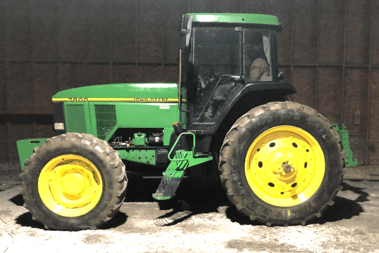 1993 John Deere 7800 MFWD tractor