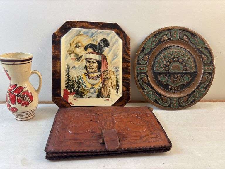 Indian Pics , Leather Pouch