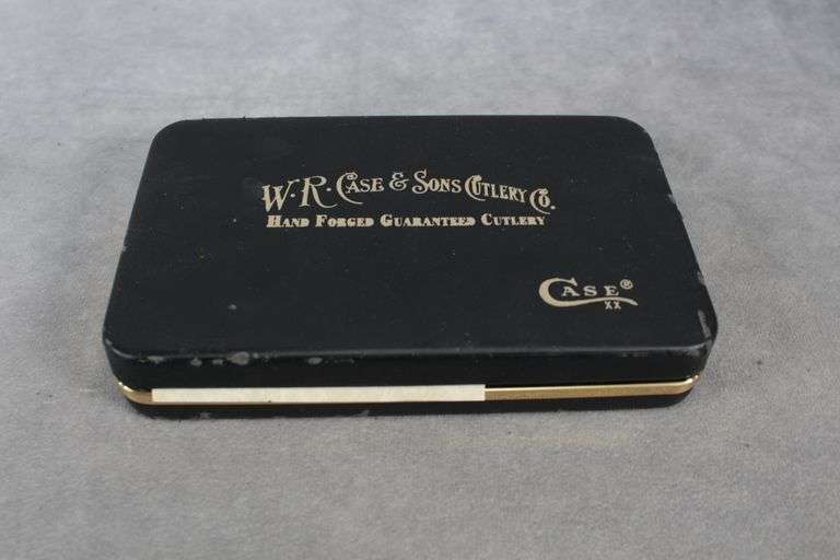 2002 CASE TRAPPER RED BONE INDIAN HEAD PENNY 6254