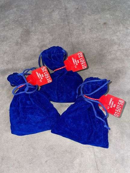 (3) Sealed, unsearched bags of Indian Head and Wheat Cents (100) per Bag (300) coins total