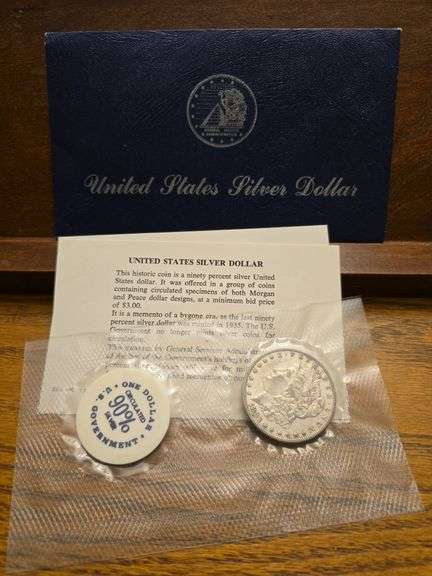 GSA SOFT PACK 1882O MORGAN DOLLAR
