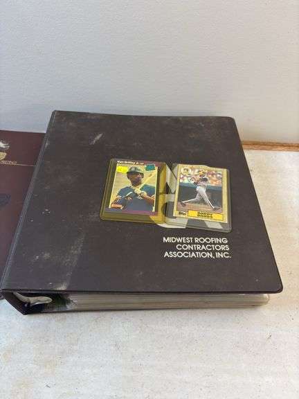 Baseball Cards , Ken Griffey Jr , Barry Bonds