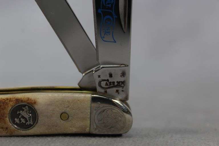 2013 CASE STOCKMAN STAG ENGRAVED BOLSTERS 52087