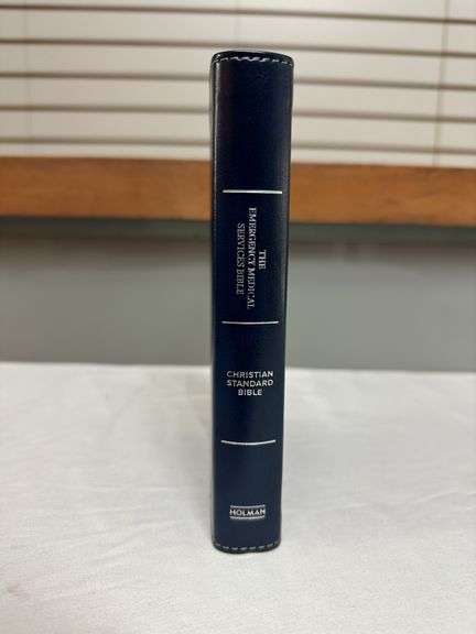 CSB Doctors Bible Black Leather Touch, CSB EMS Bible Navy LeatherTouch