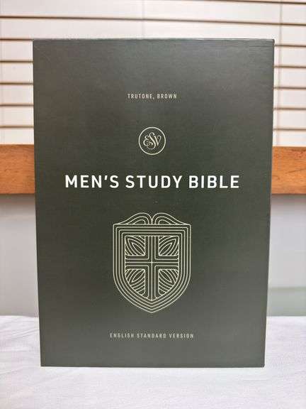 ESV Men’s Study Bible Trutone Brown