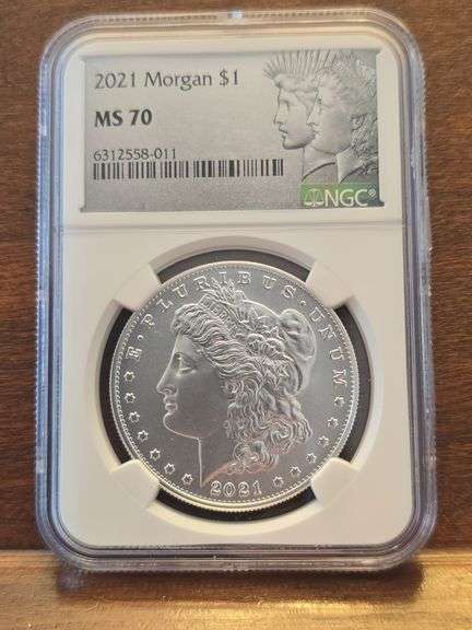 2021 MORGAN DOLLAR NGC MS70