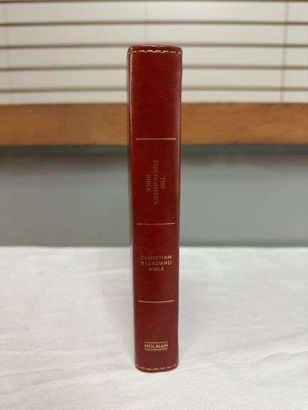 CSB Military Bible Burgundy Leather Touch, and CSB Firefighters Bible Burgundy LeatherTouch