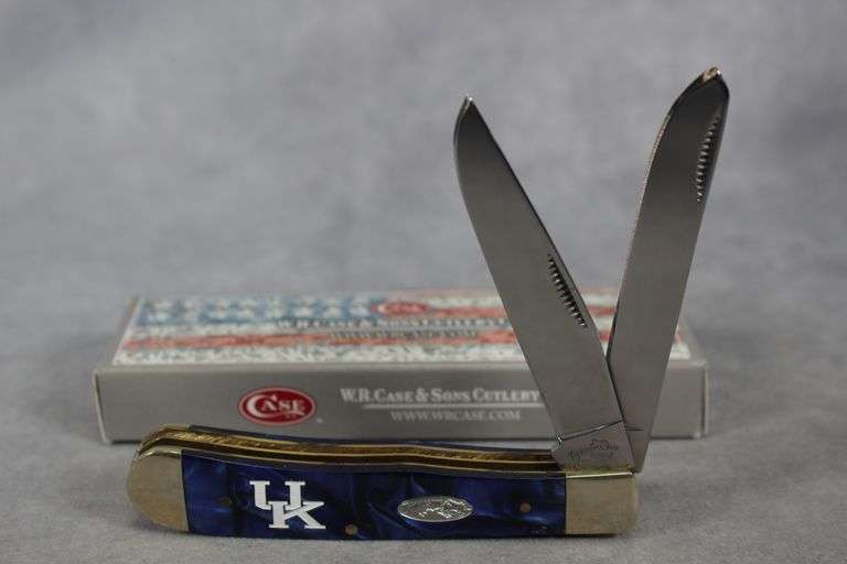 TENNESSEE CREEK TRAPPER BLUE SWIRL UK ETCH