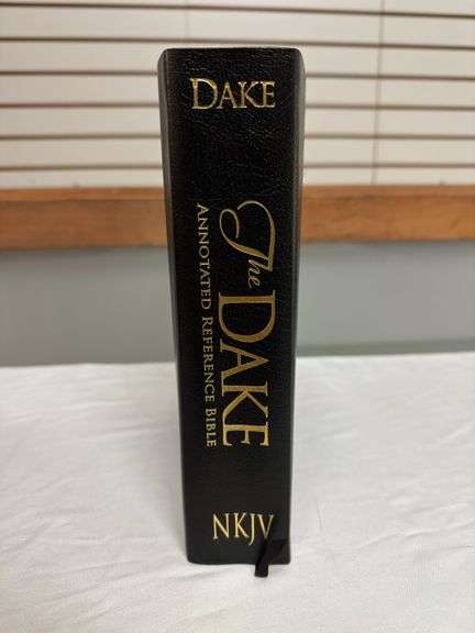 The Dake Annotated Reference Bible NKJV Black Leather Bonded