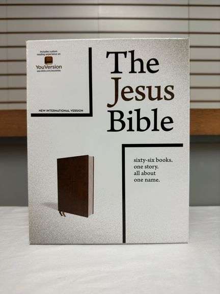 NIV The Jesus Bible Brown Leather Soft