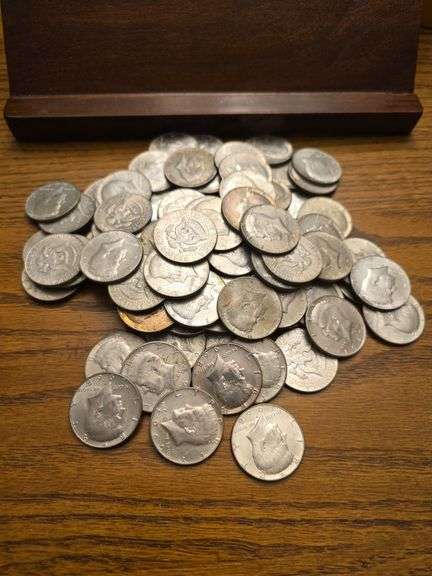 LOT OF 89 40-SILVER KENNEDY HALVES