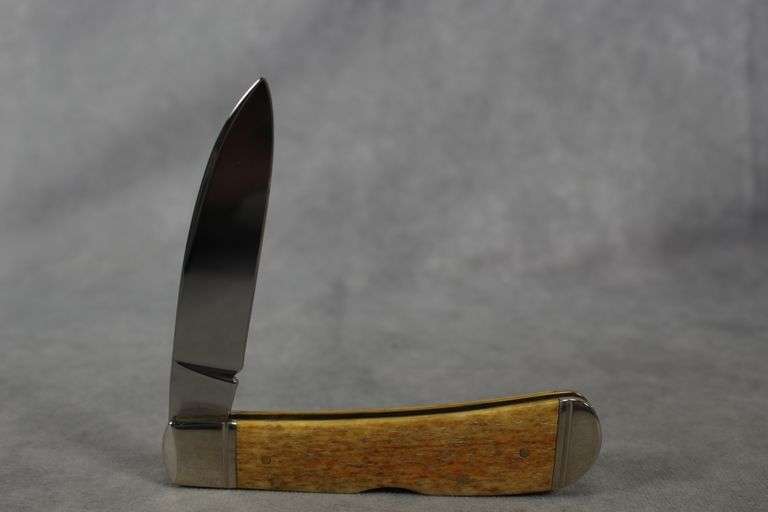 2017 CASE TRIBAL LOCK ANTIQUE BONE TB612010L