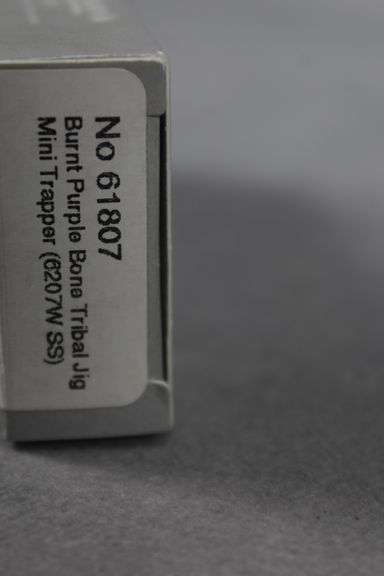 2019 CASE MINI TRAPPER BURNT PURPLE BONE TRIBAL JIG 6207W