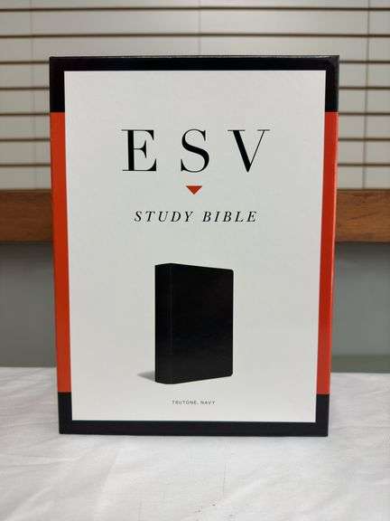 ESV Study Bible Trutone Navy