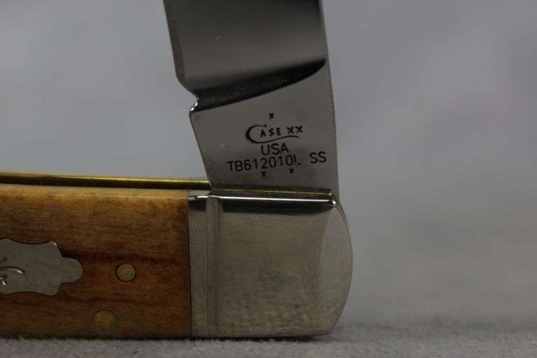 2017 CASE TRIBAL LOCK ANTIQUE BONE TB612010L