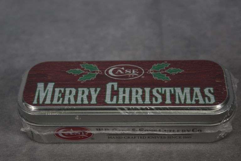 CASE CHRISTMAS KNIFE NEW IN TIN