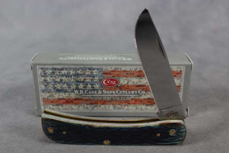 2019 CASE SOD BUSTER JR BURNT PURPLE BONE TRIBAL JIG 6137