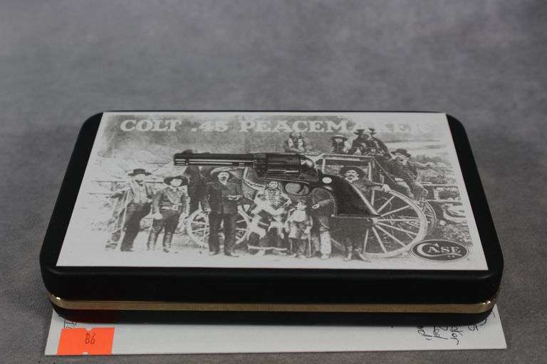 2015 CASE TRAPPER SMOOTH RED BARNBOARD JIG COLT .45 6254