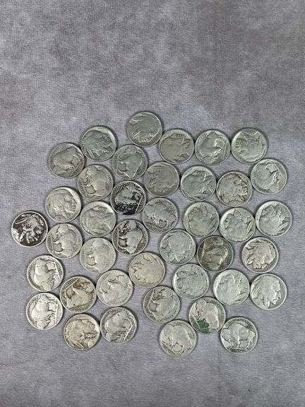 (40) Buffalo Nickels 1916-29  (13) in the teens and (27) in the 20s
