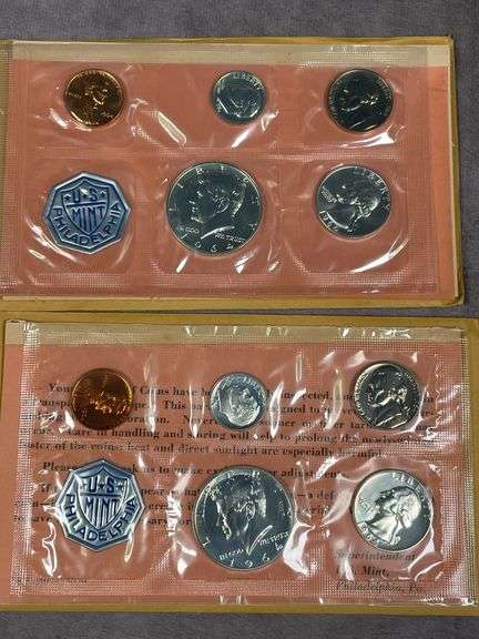 (2) 1964 Proof Sets Original Packaging