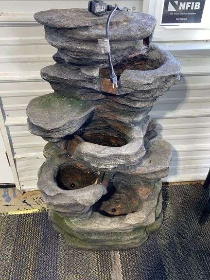 Rock Waterfall, Works