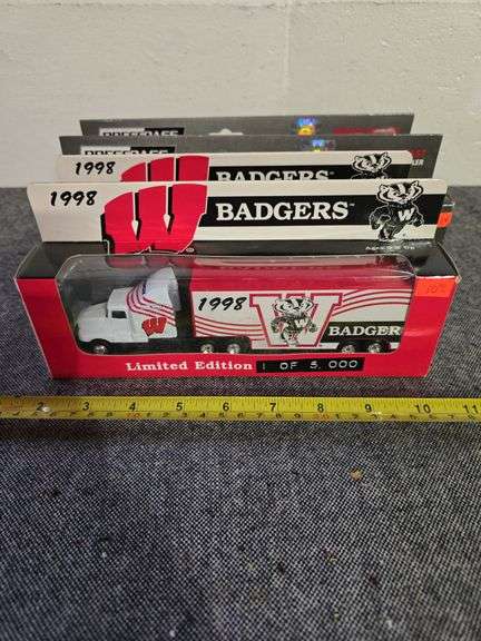 WISCONSIN DIE CAST TRUCKS NIB BID X 4