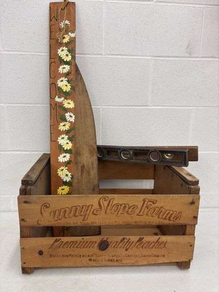 Wooden Crate , Levels, Welcome Sign