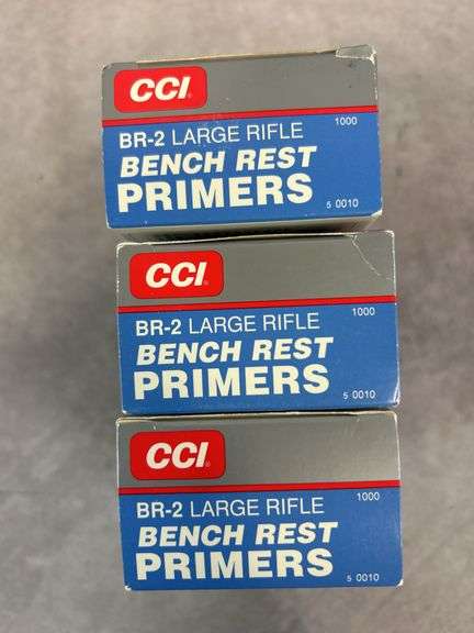 (3) CCI Large Rifle Rest Primers