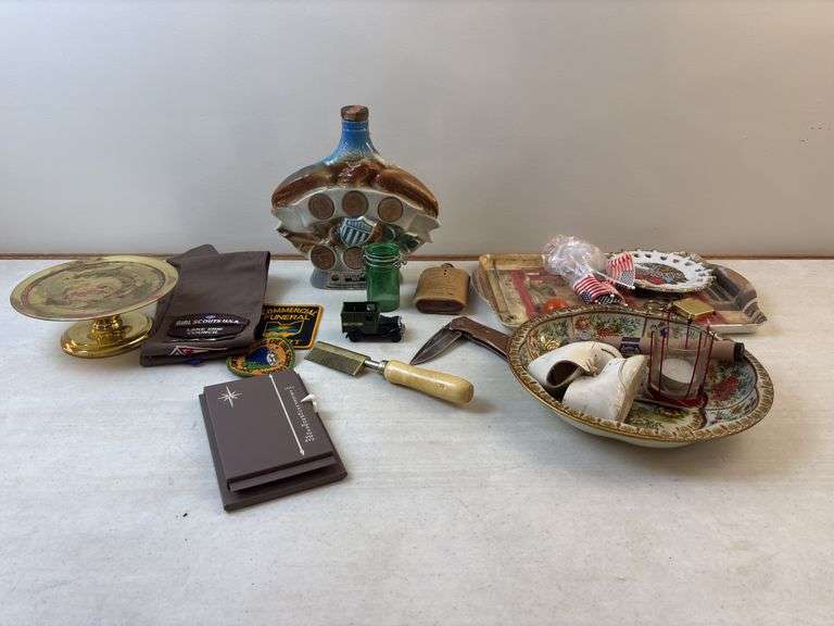 Misc , Girl Scout Tie , Tin Bowl