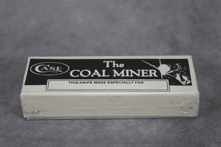 CASE THE COAL MINER KNIFE NEW IN BOX