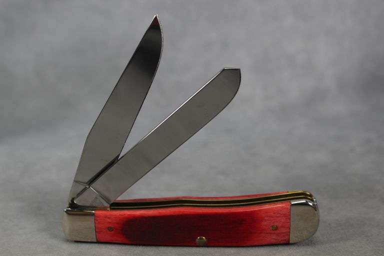 2015 CASE TRAPPER SMOOTH RED BARNBOARD JIG COLT .45 6254