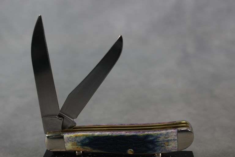 2019 CASE MINI TRAPPER BURNT PURPLE BONE TRIBAL JIG 6207W