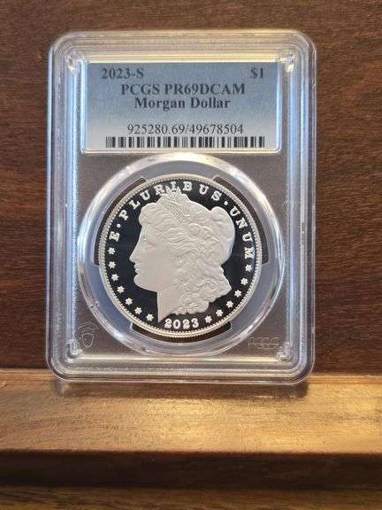 2023S MORGAN DOLLAR PCGS PR69 DCAM
