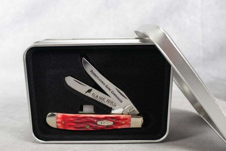 2011 CASE MINI TRAPPER RED BONE GAME BIRD SERIES 6207