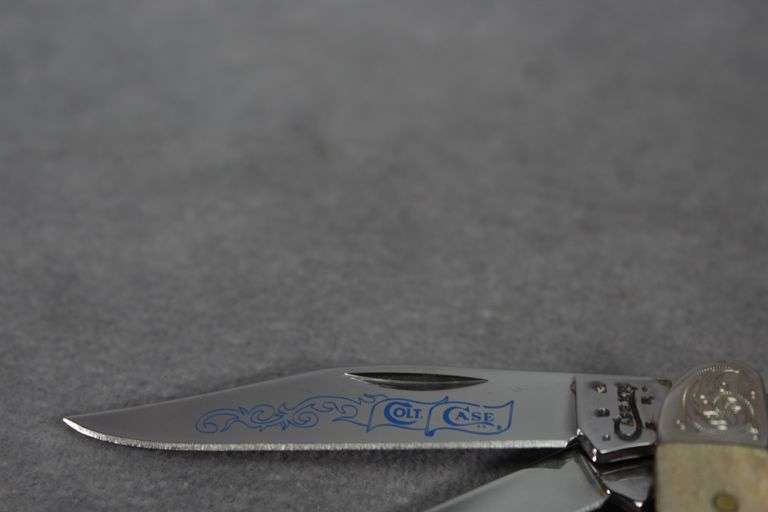 2013 CASE STOCKMAN STAG ENGRAVED BOLSTERS 52087