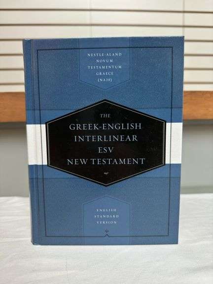 The Greek-English Interlinear ESV New Testament Hardcover