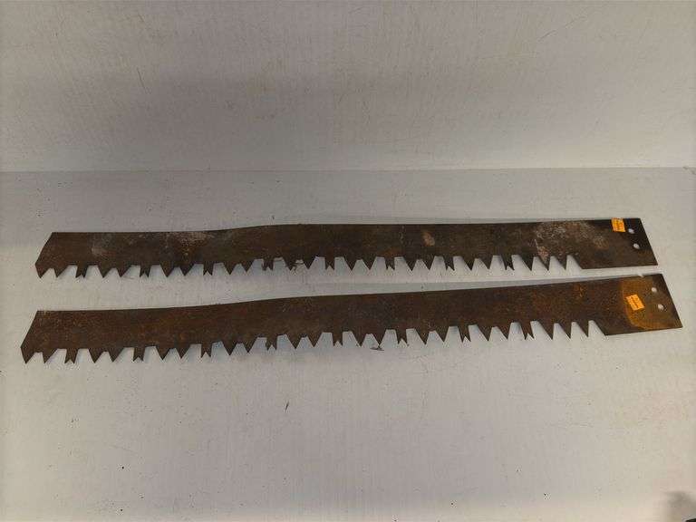 (2) Vintage Saw Blades