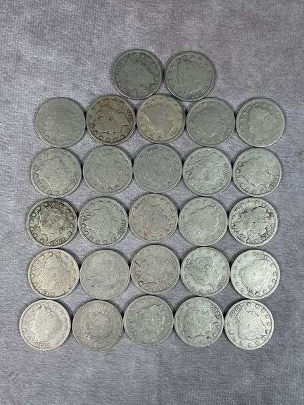 (29) Liberty Nickels 1899-1912