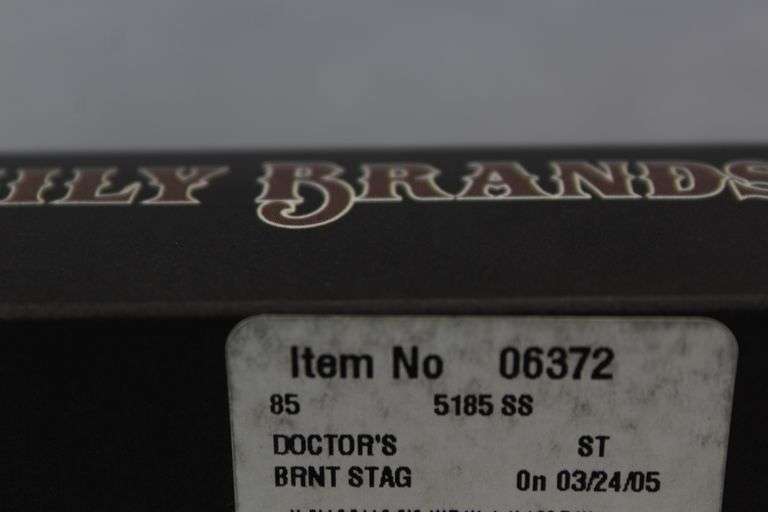 2005 CASE DOCTOR'S BURNT STAG 5185