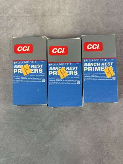 (3) CCI Large Rifle Rest Primers