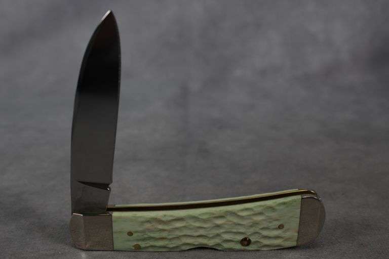 2017 CASE TRIBAL LOCK MINT GREEN BONE TB612010L