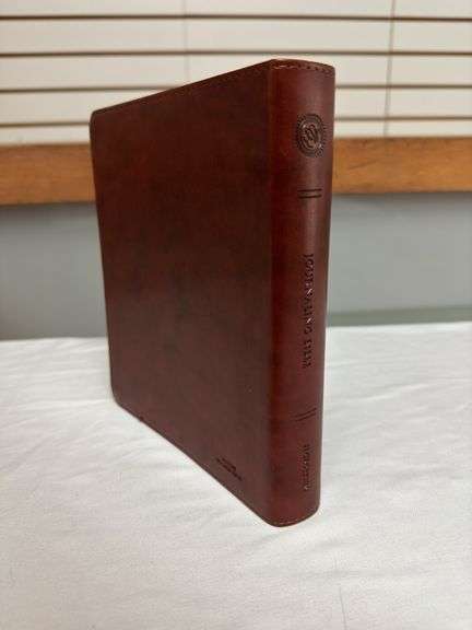 ESV Journaling Bible Brown Mosaic Cross Design