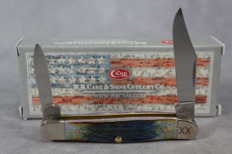 2019 CASE HALF WHITTLER BURNT PURPLE BONE TRIBAL JIG 6208