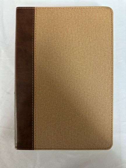 Rainbow Study Bible KJV Brown/Tan LeatherTouch