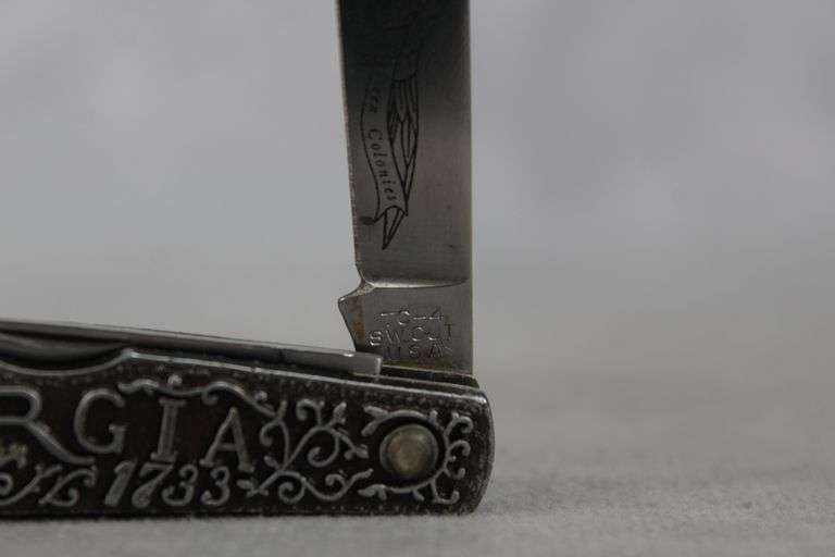 1976 SCHRADE STOCKMAN 13 COLONIES GEORGIA TC-4