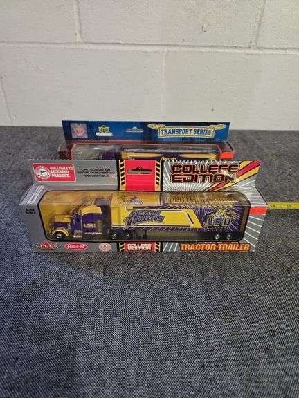 LSU DIE CAST TRUCKS NIB BID X 2