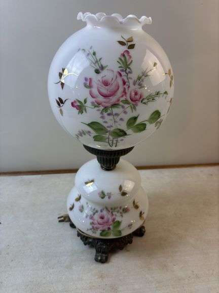 Vintage Hurricane Lamp